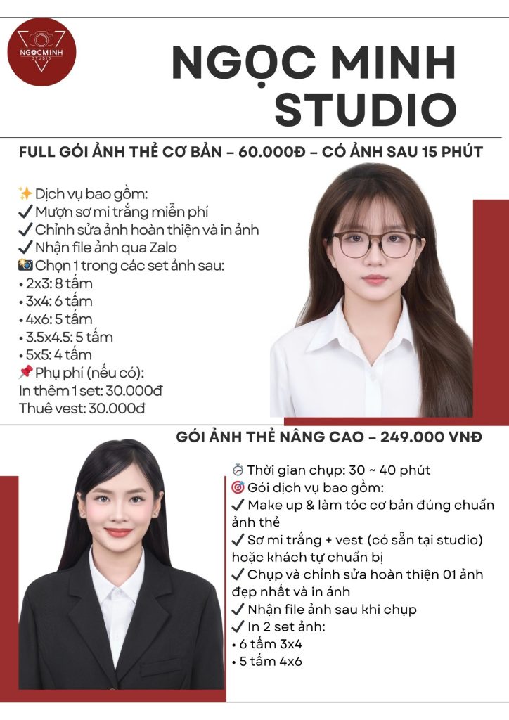 So Sánh Giá Cả Các Gói Dịch Vụ Tại Studio